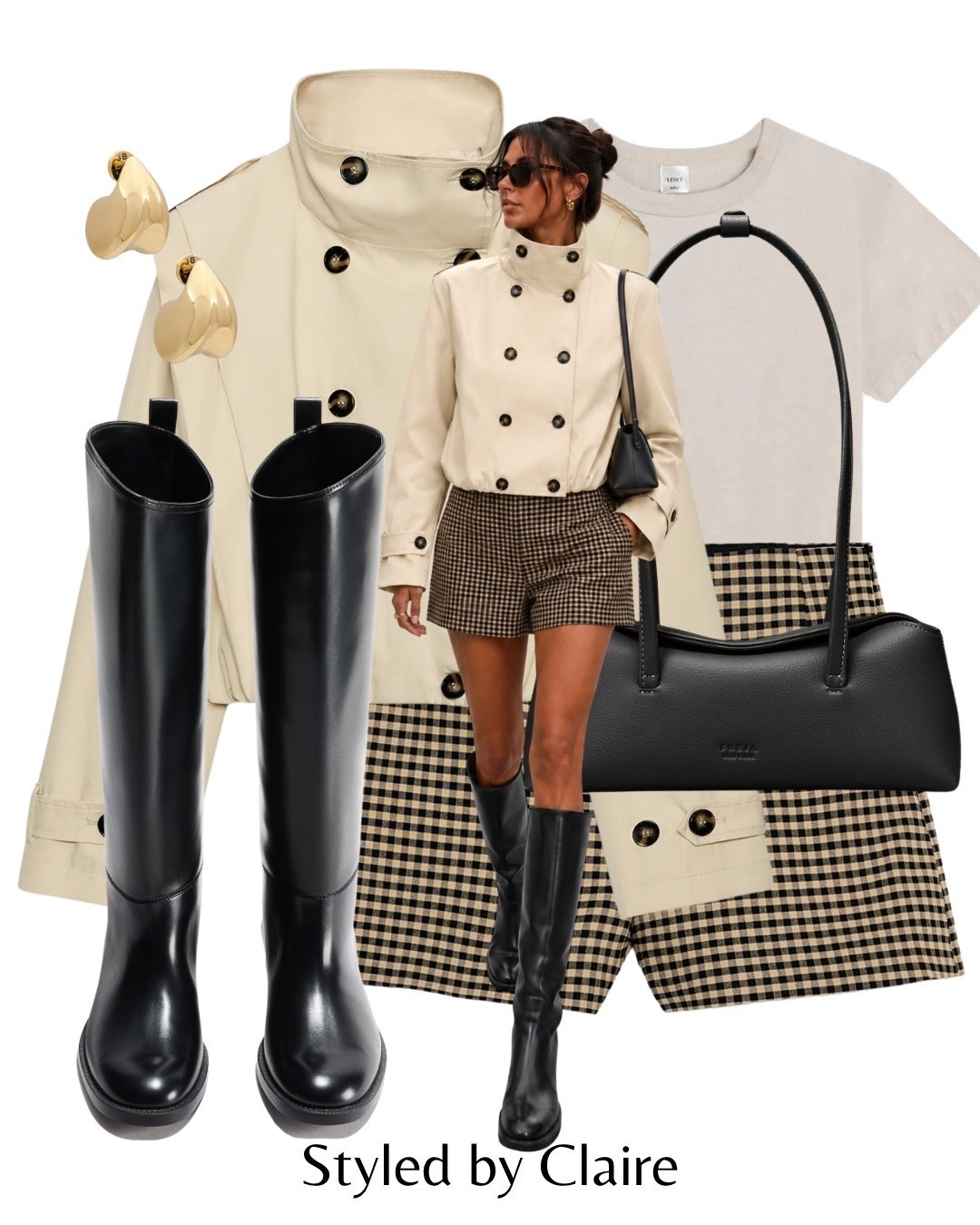 AUTUMN CITY BREAK🍁 new in Zara trench checked shorts

#LTKstyletip #LTKshoes #LTKautumn