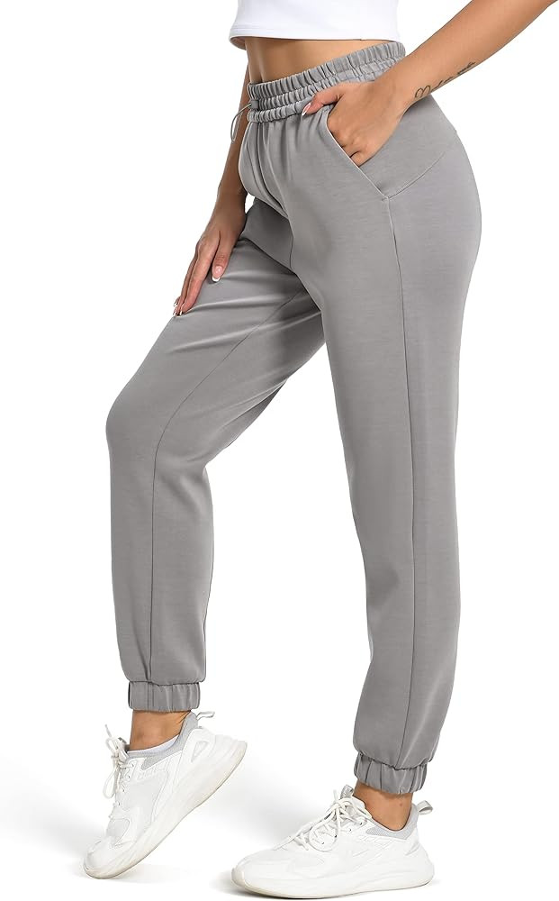 Colorfulkoala Women's High Waisted Ultra Soft Modal Joggers Running Sweatpants Casual Lounge Pant... | Amazon (US)