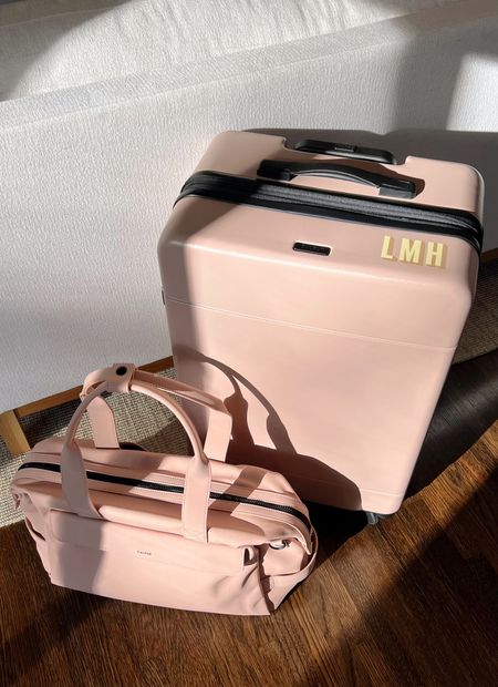 blush pink luggage set.

calpak, travel essential, travel finds, travel must haves, carry on bag, vacay essentials 

#LTKtravel #LTKstyletip #LTKSeasonal
