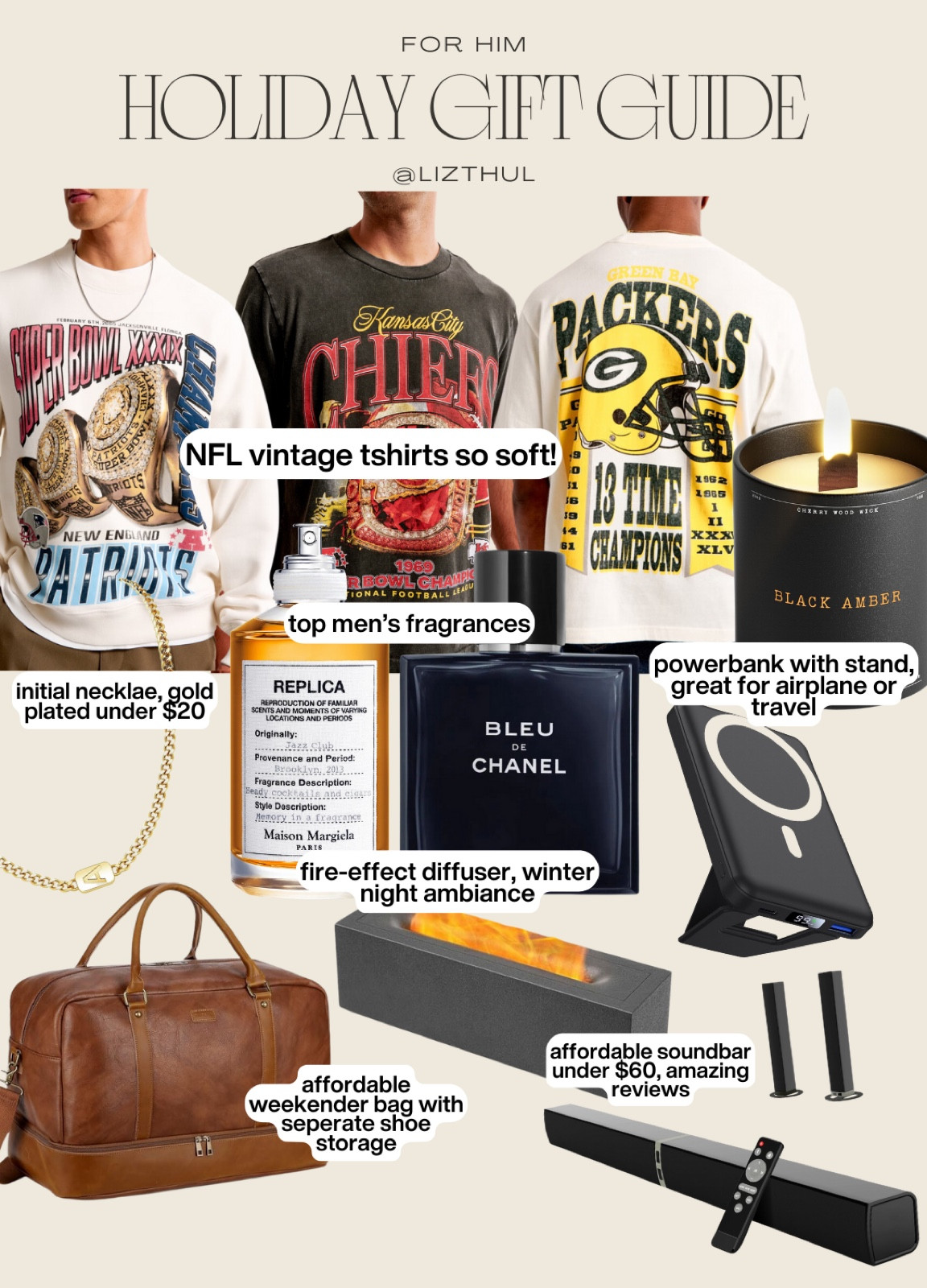 Affordable Gifts for Him! 🖤



Gift Ideas for Him, Men’s Gift Guide, Men’s Gifts, Gifts for Men, Gifts for Husband

#LTKGiftGuide #LTKFindsUnder100 #LTKHoliday