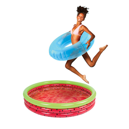 3-ring inflatable pool 59in x 10.6in | Five Below