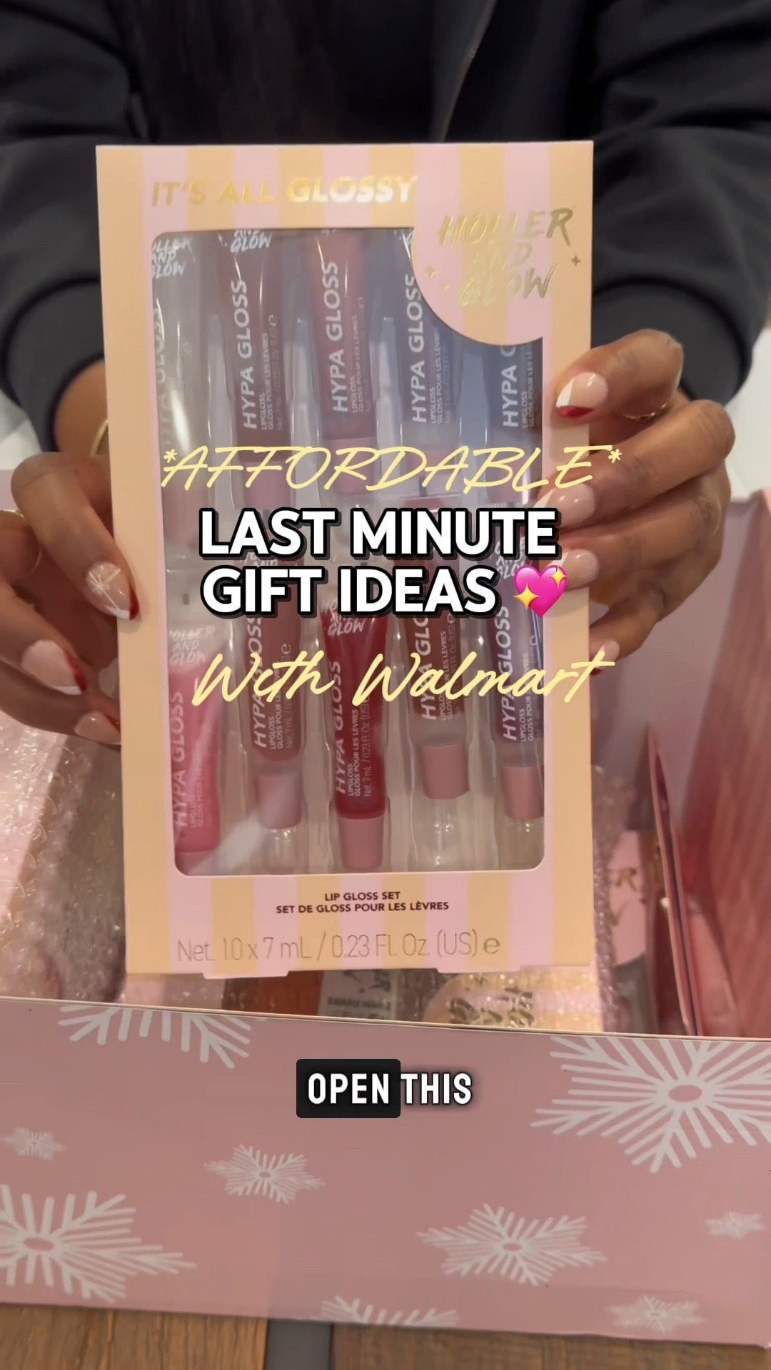 Affordable last-minute gift ideas at @walmart?! 😱💖 YES PLEASE!! This line is super affordable and Walmart has SO many more budget-friendly gift options right now! 🗣️ HOLLER and I’ll send you the link to shop these ASAP! Perfect for last-minute gifting and stocking stuffers!
#WalmartPartner @walmart #walmart #lastminutegifts #stockingstuffers #giftideas


#LTKSeasonal #LTKGiftGuide #LTKHoliday