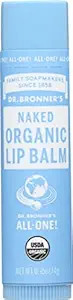 Dr. Bronner's - Organic Lip Balm (Naked, 15 Ounce, 6-Pack) - Unscented, Made with Organic Beeswax... | Amazon (US)