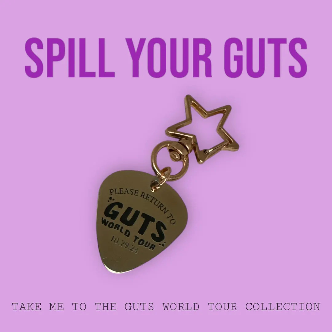 Spill Your GUTS Take Me to the GUTS World Tour Keychain GUTS Custom Keychain - Etsy | Etsy (US)