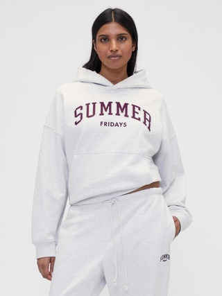 Gap × Summer Fridays Heavyweight Oversized Logo Hoodie | Gap (US)