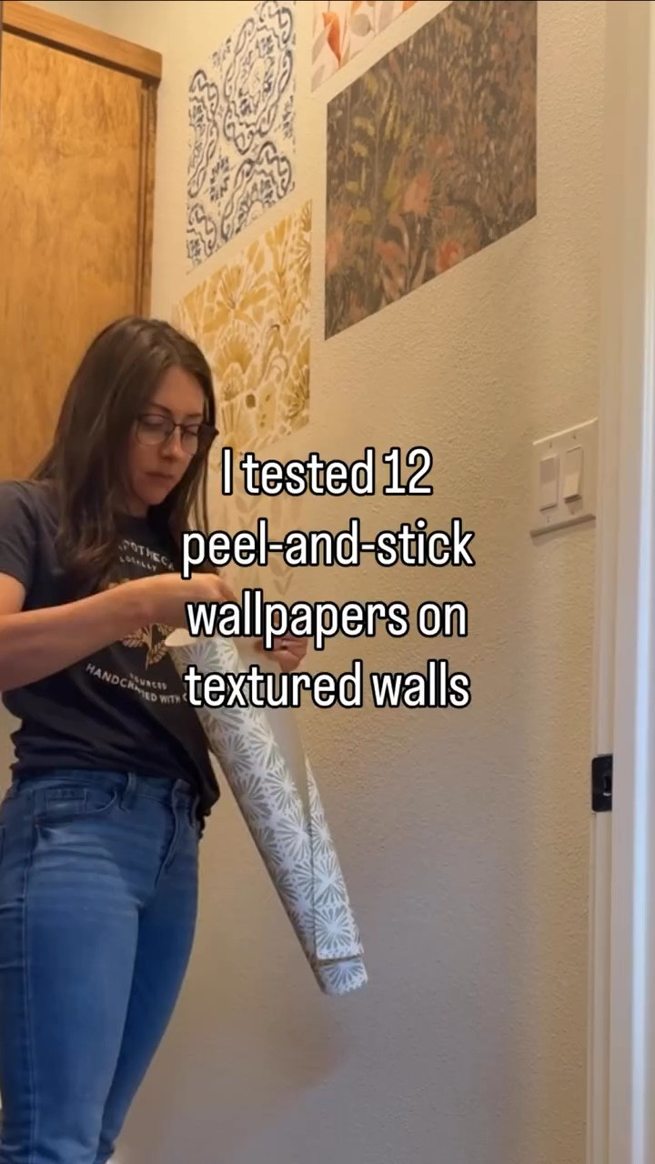 I tested 12 peel-and-stick wallpapers on textured walls for 5 months to see what would actually hold up.

Most brands will tell you not to use peel-and-stick wallpaper on textured walls… but a lot of us have textured walls, so I wanted to see what would actually happen in a real-life setting.
 
I put them in my bathroom, and the results were honestly better than I expected. Some failed fast, some lasted a while, and 6 of them actually held up really well.

I broke down every brand, what happened over time, and which ones I’d actually use in a full blog post. Link - https://wildfireinteriors.com/i-tested-12-peel-and-stick-wallpapers-on-textured-walls-my-5-month-results/

#peelandstickwallpaper #texturedwalls #removablewallpaper

#LTKHome
