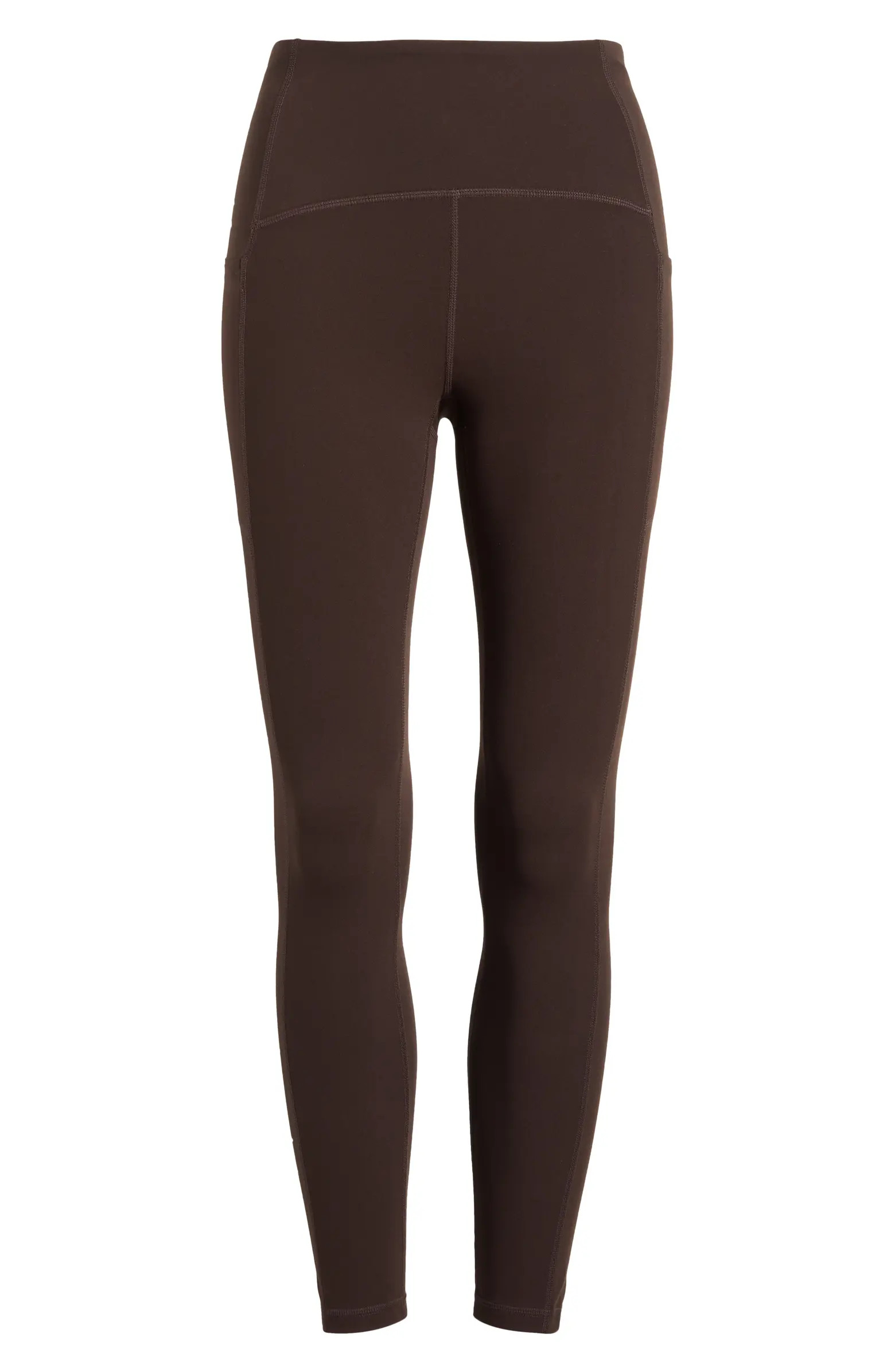 Zella Studio Luxe High Waist Pocket 7/8 Leggings | Nordstrom | Nordstrom