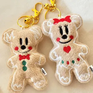 Mickey gingerbread man/ bag charm/ Christmas charm/ gingerbread | Etsy (Global)