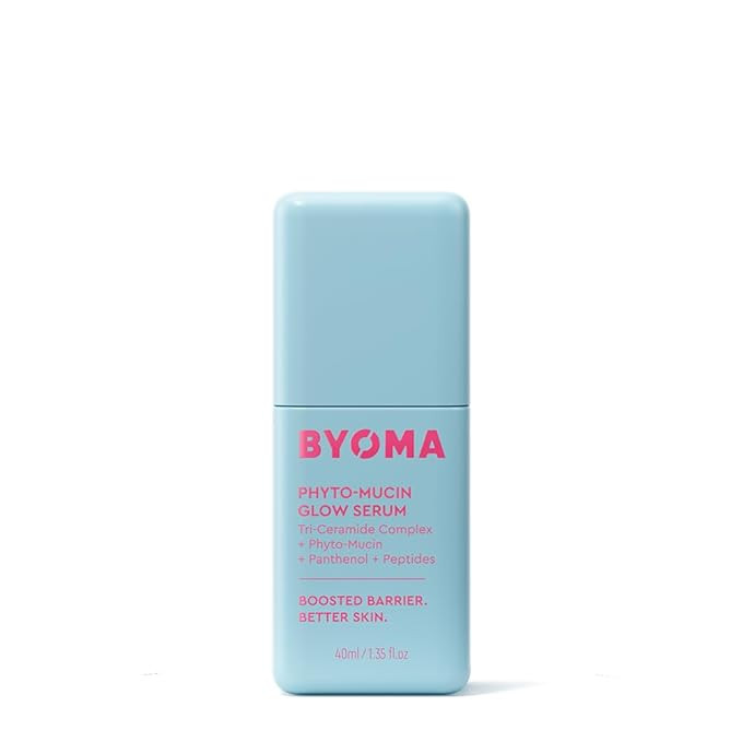 BYOMA Phyto-Mucin Glow Serum - Mucin Face Serum for Glass Skin - Plumps, Primes + Hydrates - Flaw... | Amazon (US)
