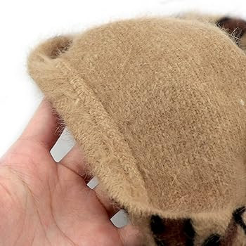 Glamorstar Women's Leopard Beret Vintage Hat | Amazon (US)