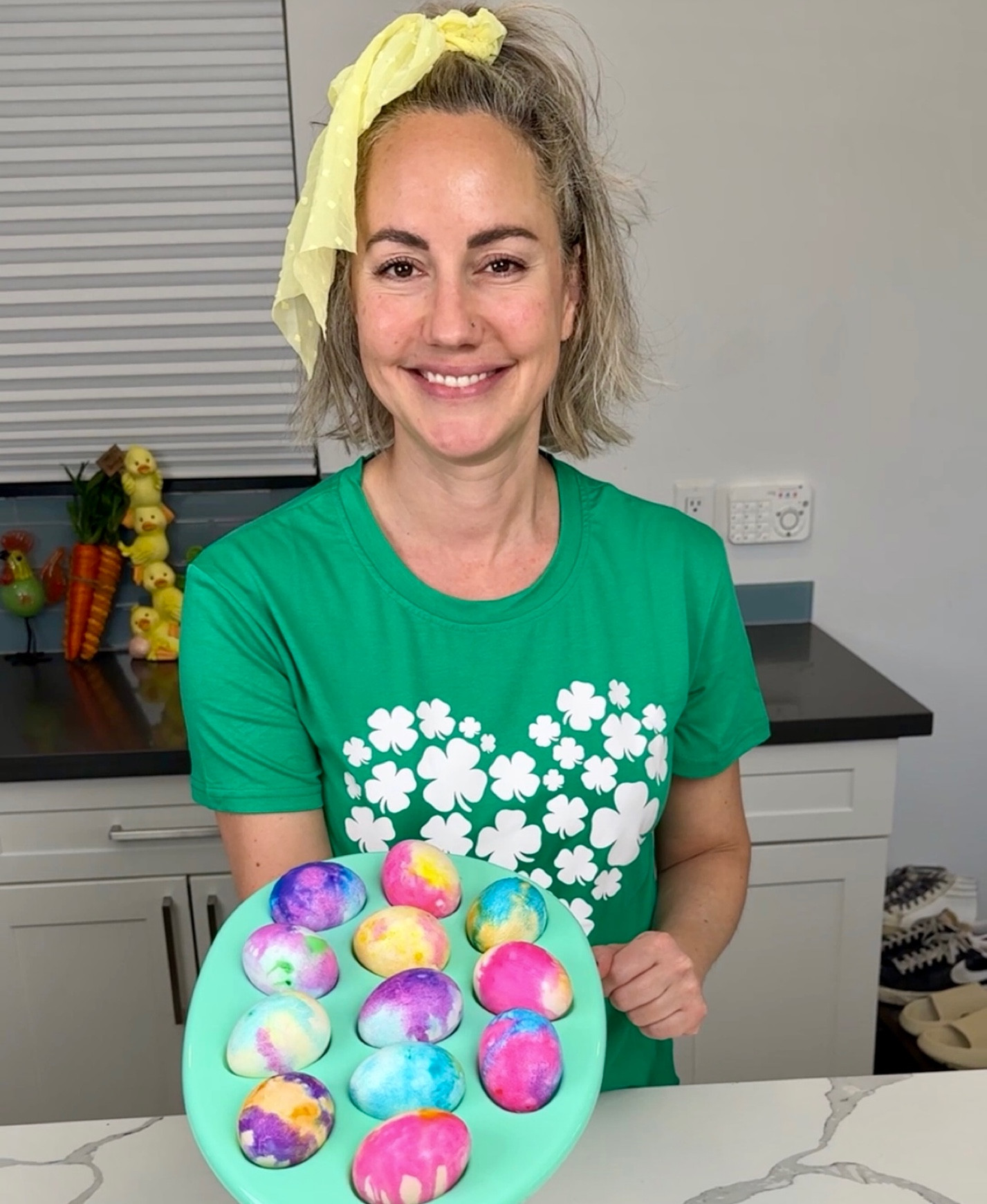 Green heart shirt and some cute hair accessories! 

#LTKSeasonal #LTKbeauty #LTKworkwear