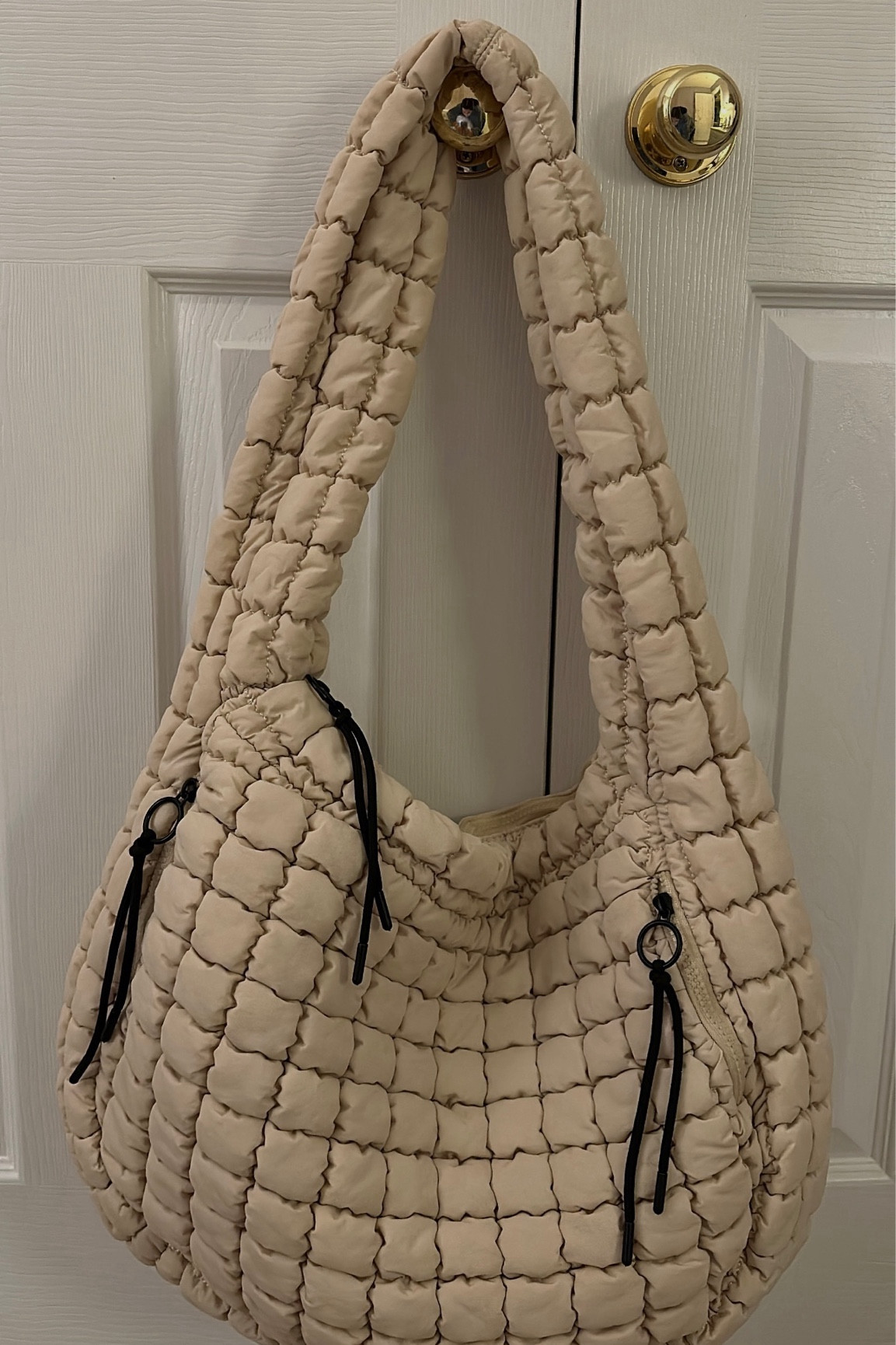 quilted puffer gym bag!! 

#LTKU #LTKfitness #LTKGiftGuide