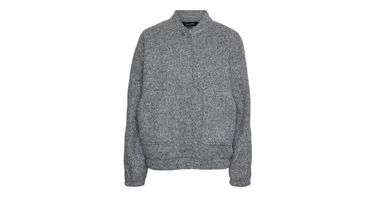 VERO MODA Übergangsjacke 'VMAmber' in Grau | ABOUT YOU (DE)