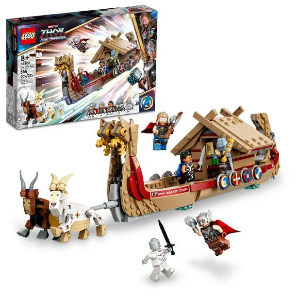 LEGO Marvel The Goat Boat 76208 Building Set (564 Pieces) - Walmart.com | Walmart (US)