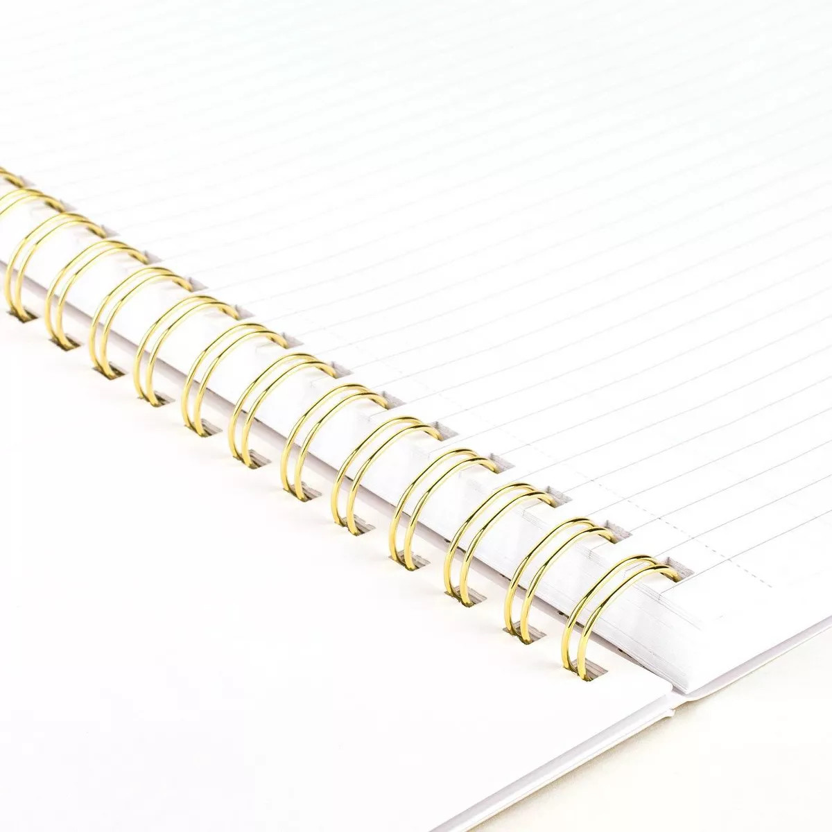 Sugar Paper Essentials 100pg Ruled Notebook 11"x9.625" Spiral White Dot: College Ruled, Soft Cove... | Target