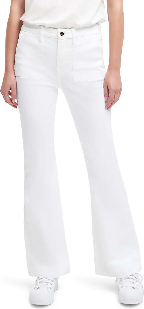 JEN7 by 7 For All Mankind High Waist Wide Leg Denim Trousers | Nordstrom | Nordstrom