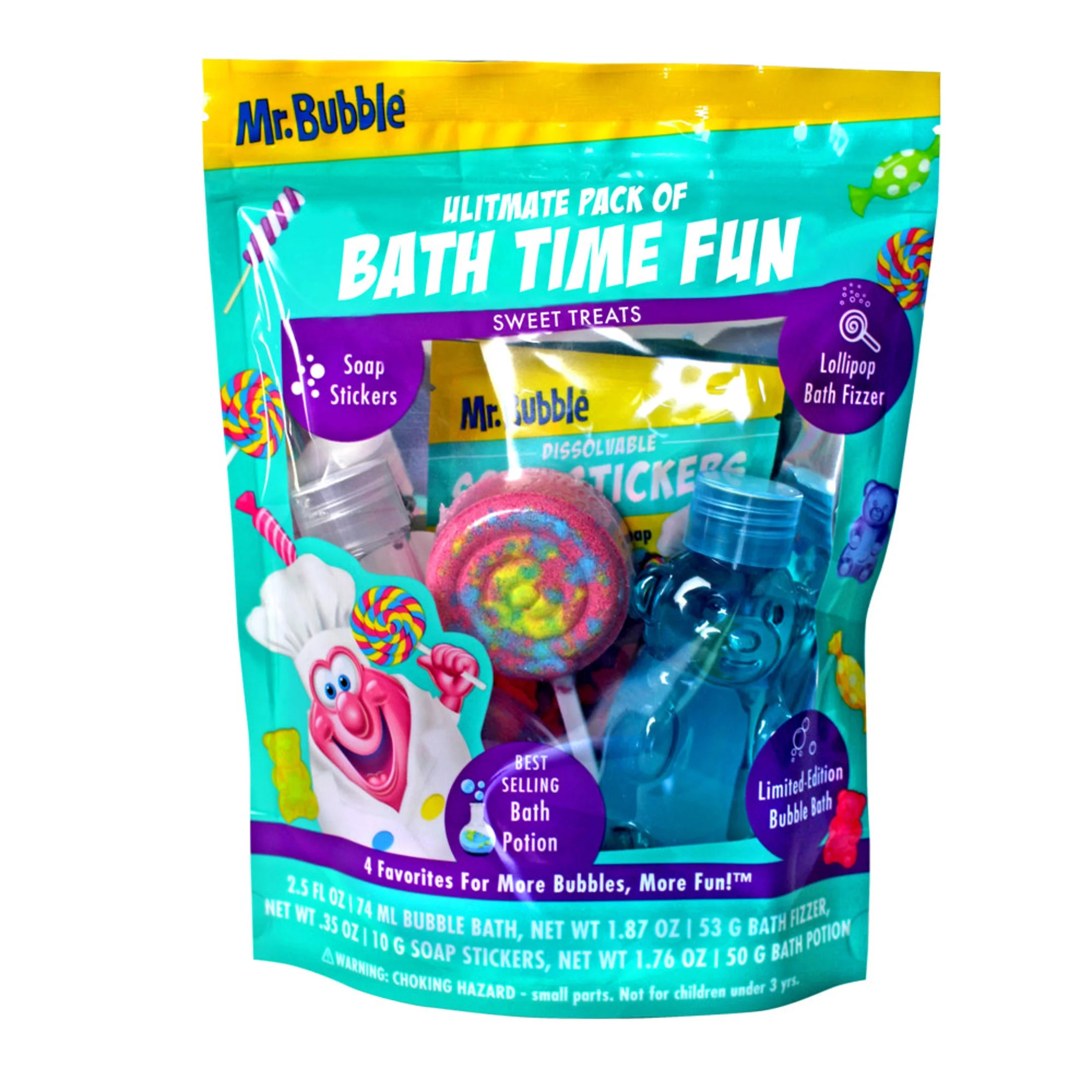 Mr. Bubble Ultimate Pack of Bath Time Fun | Walmart (US)