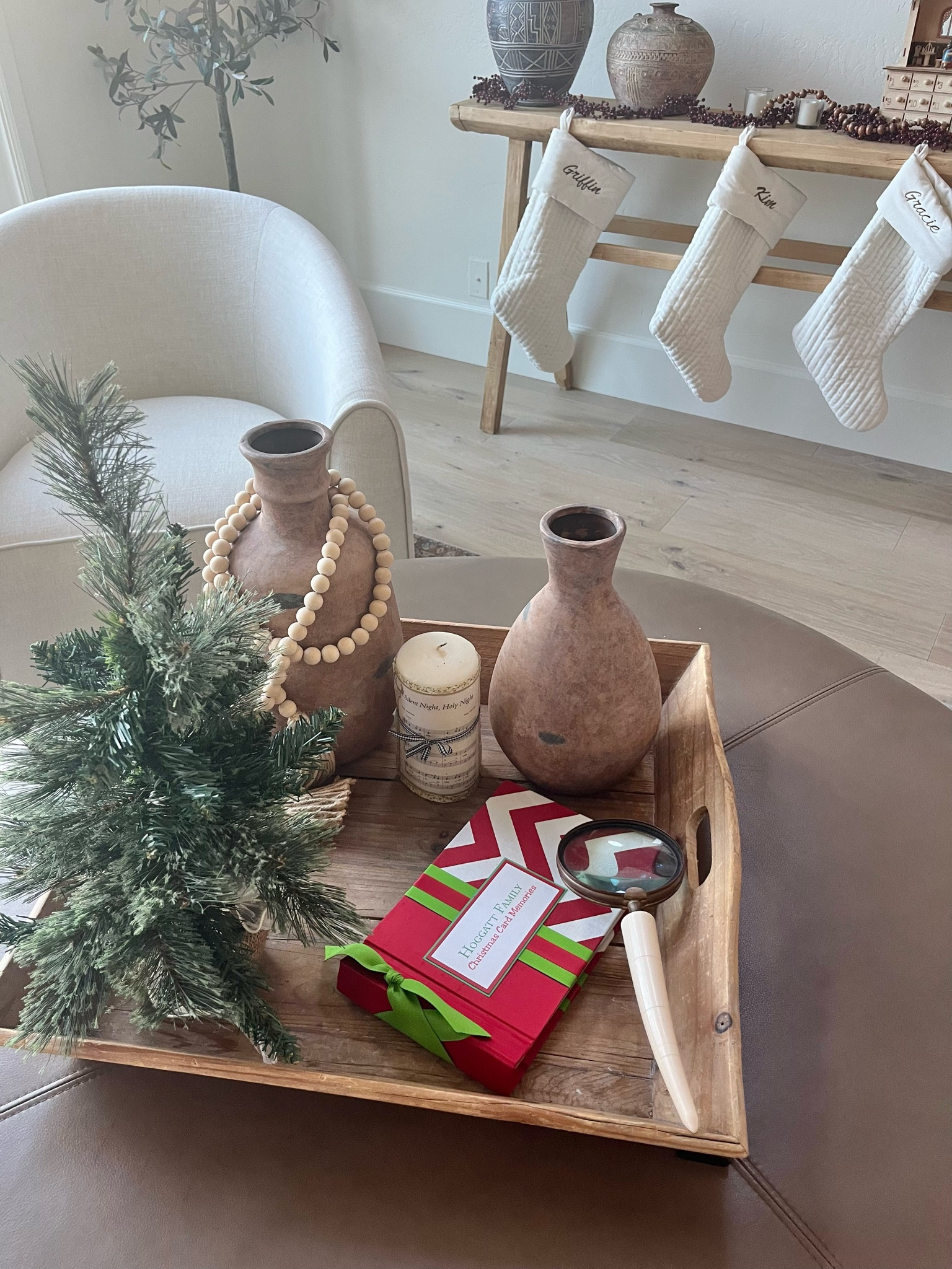 Holiday card photo album from years past 

#LTKSeasonal #LTKHoliday #LTKGiftGuide