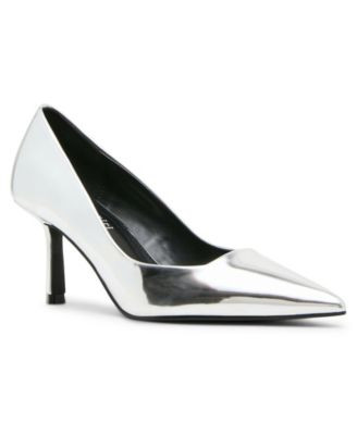Madden Girl Women's Brynn Pointed-Toe Pumps - Nude Patent | Macy's