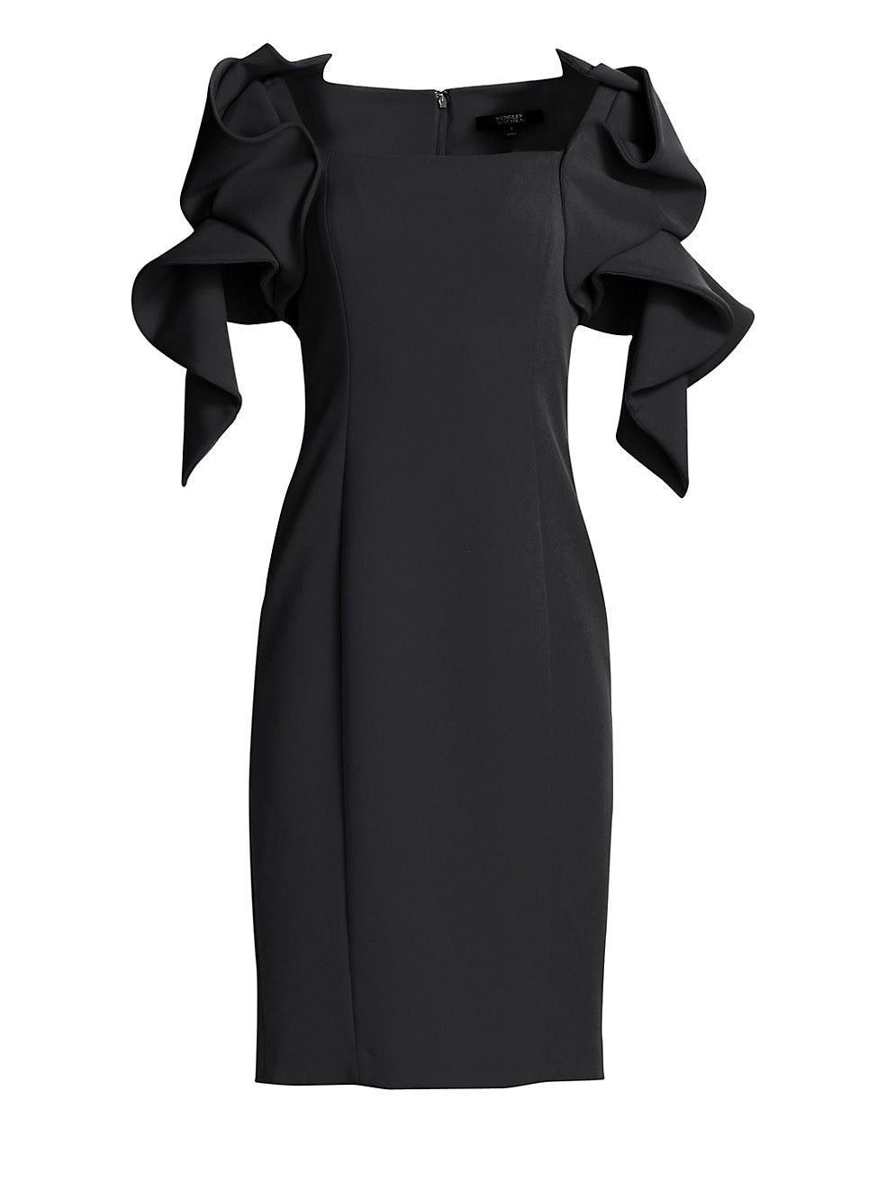 Badgley Mischka Origami Sleeve Dress | Saks Fifth Avenue