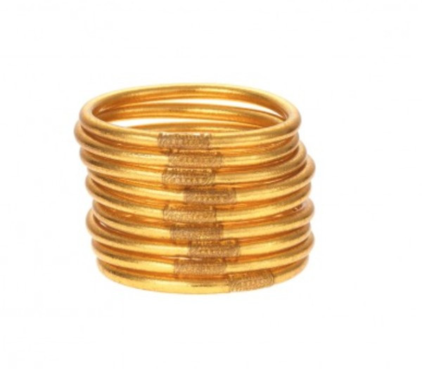 All Weather Bangle Set of 9 - Gold | Southern Roots