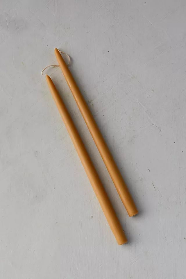 Beeswax Taper Candles, Set of 2 | Anthropologie (US)