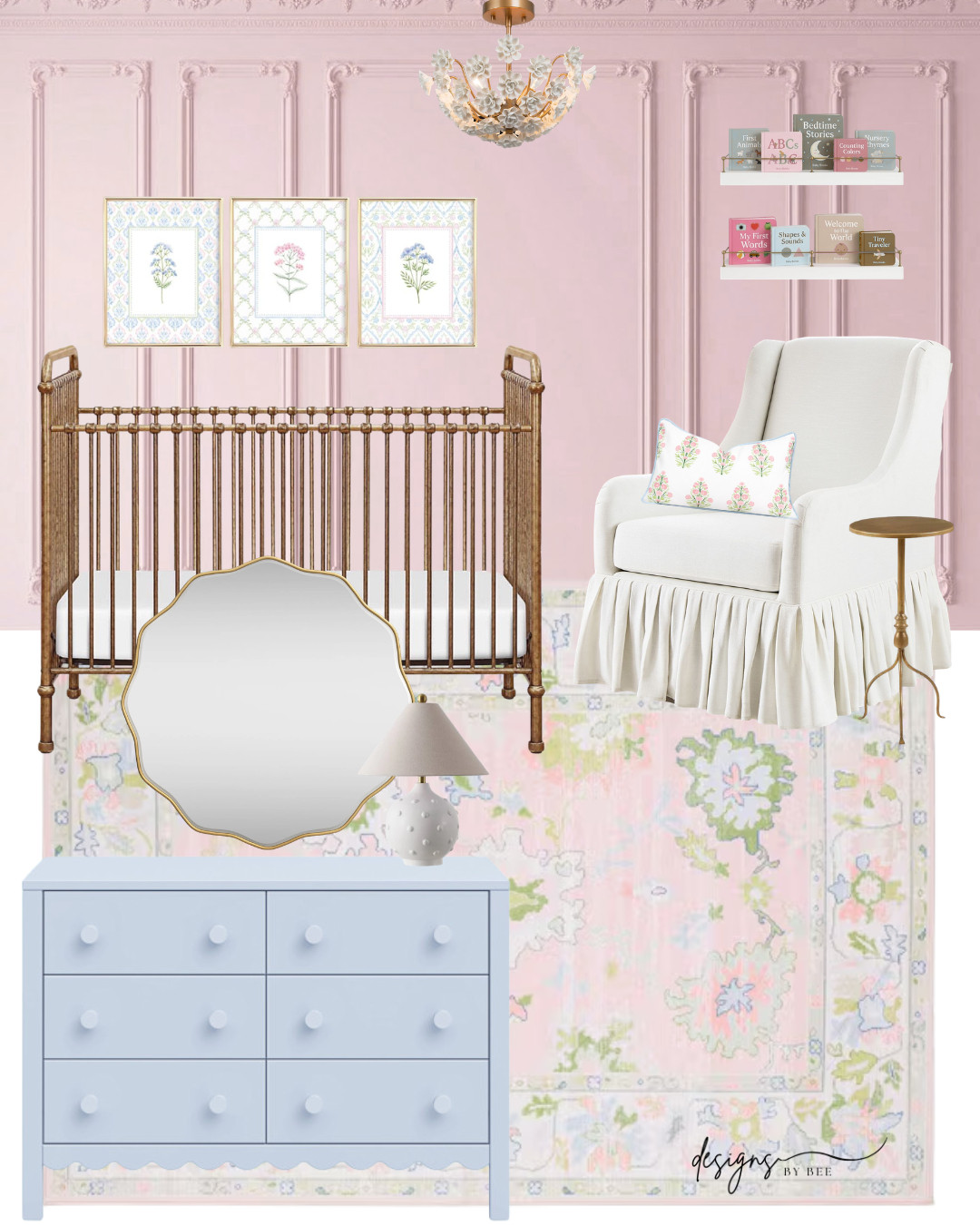 southern preppy nursery design decor  

 #LTKmomlife #LTKBaby #LTKKids