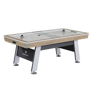MD Sports Hinsdale 84" Air Powered Hockey Table - Brown | Target