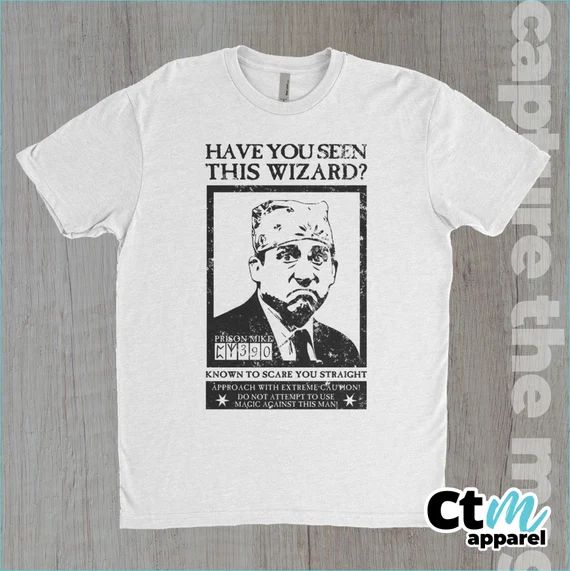 Prison Mike Dangerous Wizard Universal Shirt  Wizard World - Etsy | Etsy (US)