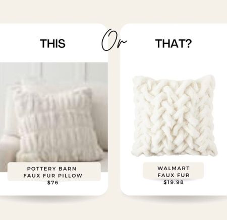 Dupe This or That!
Pottery Barn vs Walmart