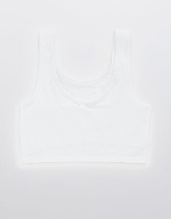 Aerie Ribbed Seamless Tank Bralette | American Eagle Outfitters (US & CA)