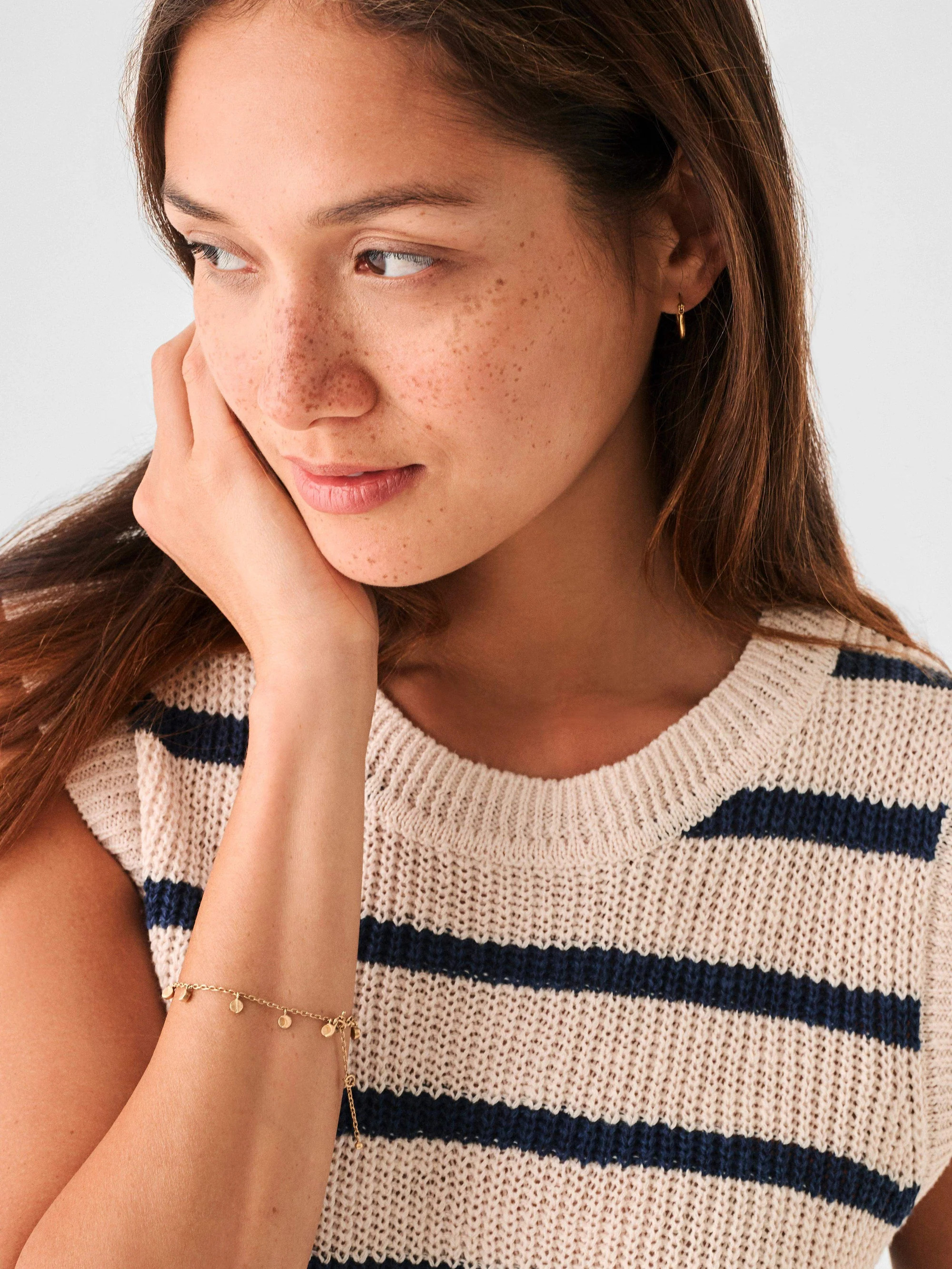 Miramar Linen Sweater Tank | Faherty