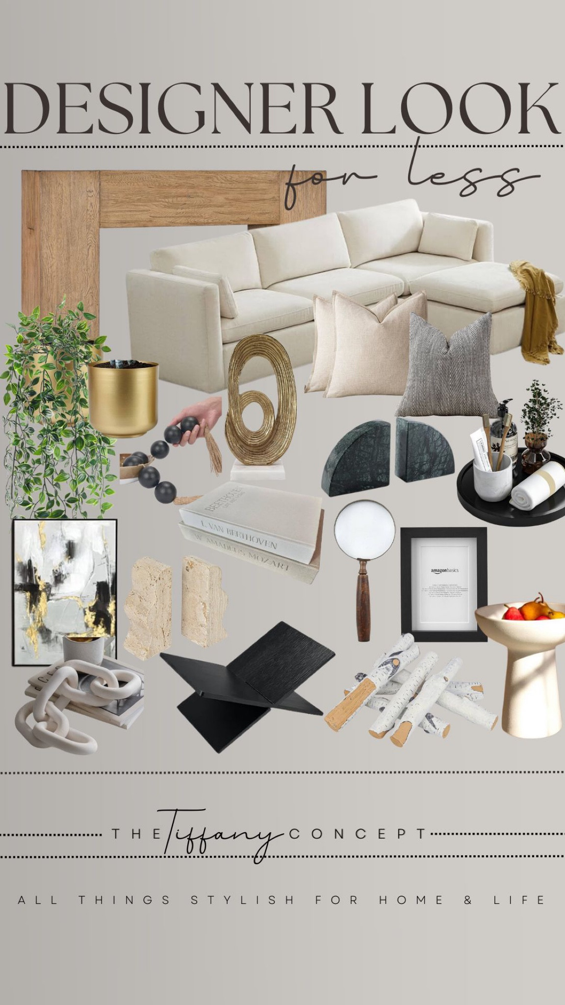 A great compilation inspired by the Parade of Homes. These items have contrasting colors and textures that create a stunning eye-catching space. 

#LTKFindsUnder50 #LTKSaleAlert #LTKHome