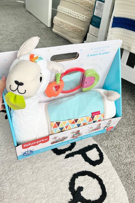Tummy time llama and other gender neutral additions for your aesthetic nursery 🤍

#LTKkids #LTKbump #LTKbaby