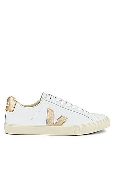 Veja Esplar Logo Sneaker in Extra-White & Platine from Revolve.com | Revolve Clothing (Global)