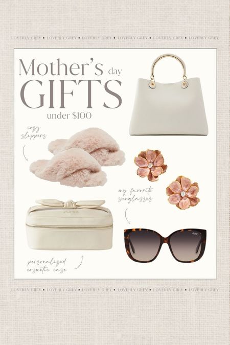 Loverly Grey Mother's Day gifts under $100. My favorite Quay sunglasses and Anthropologie flower earrings are perfect gifts for mom. 

#LTKGiftGuide #LTKSeasonal #LTKbeauty