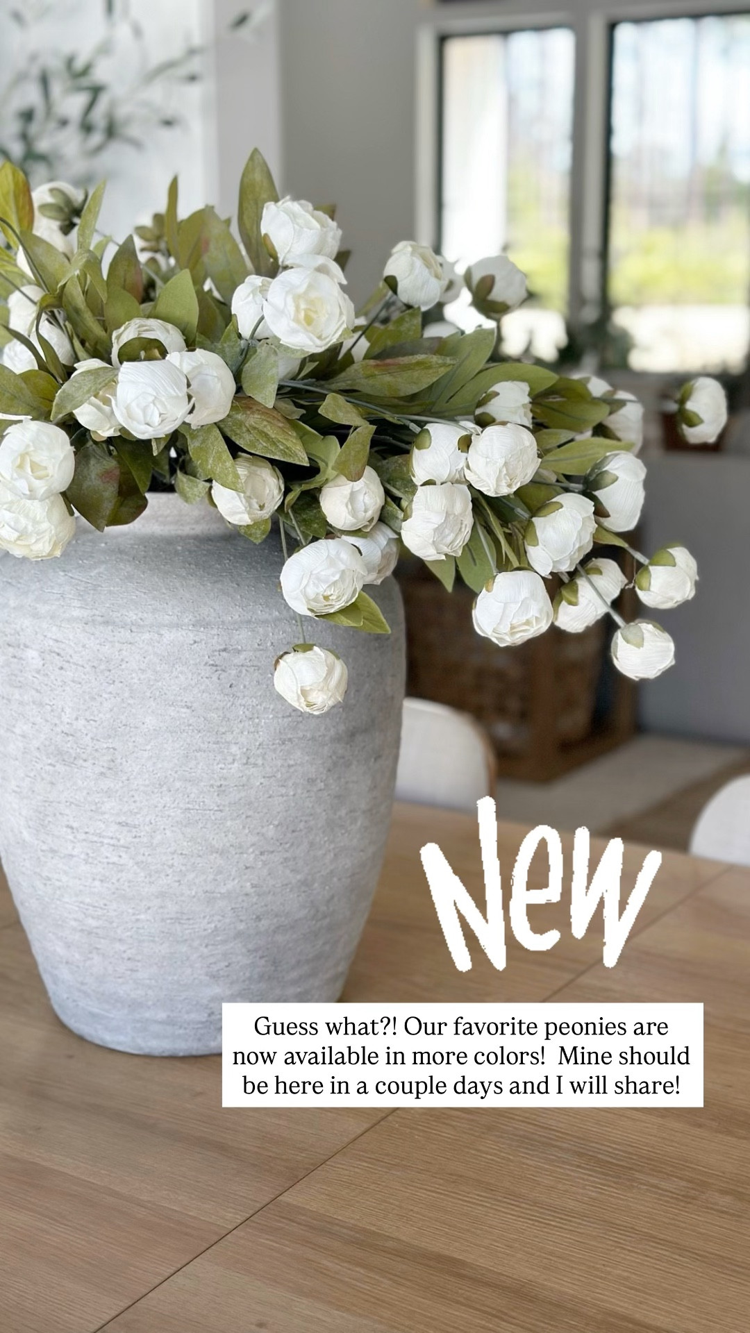 Our favorite @Michaels peonies are now available in more colors!!!

#LTKSaleAlert #LTKOver40 #LTKHome