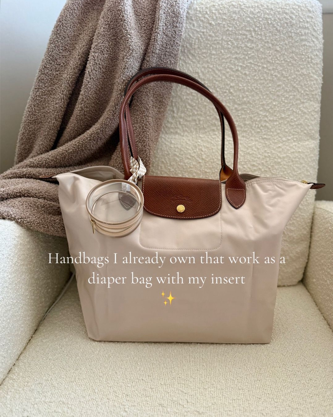 Handbags I already owned that work with my diaper bag insert✨

#LTKItBag #LTKBump #LTKBaby
