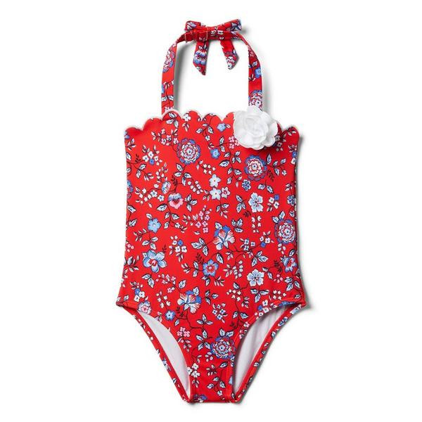 Floral Halter Swimsuit | Janie and Jack
