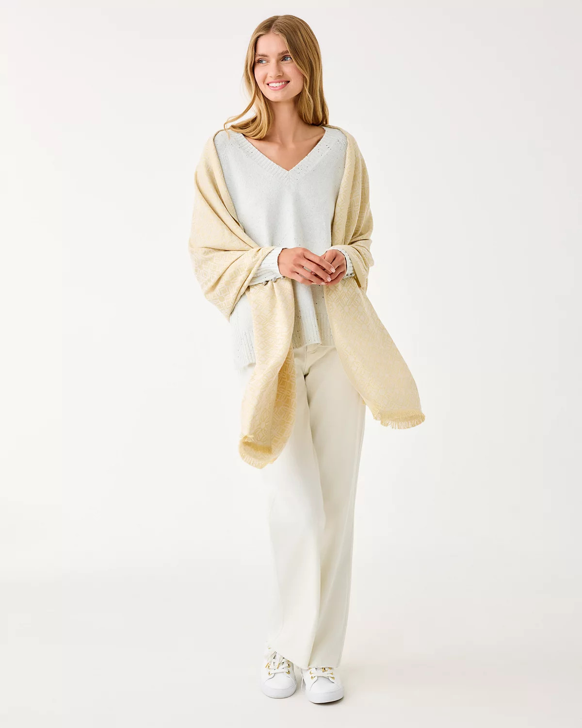 Logo Jacquard Wrap | Lilly Pulitzer