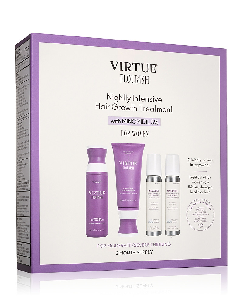 Virtue Flourish Nightly Intensive Hair Growth Treatment - 90 Days | Bloomingdale's (US)
