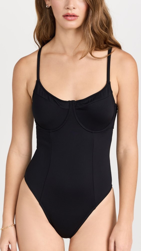 Good American Good Compression Show Up One Piece | Shopbop | Shopbop