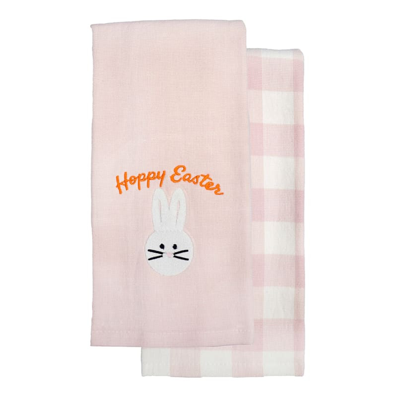 2PK HAPPY EASTER BUNNY KTs | At Home