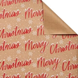 Kraft Merry Christmas Gift Wrap by Celebrate It™ Christmas | Michaels Stores