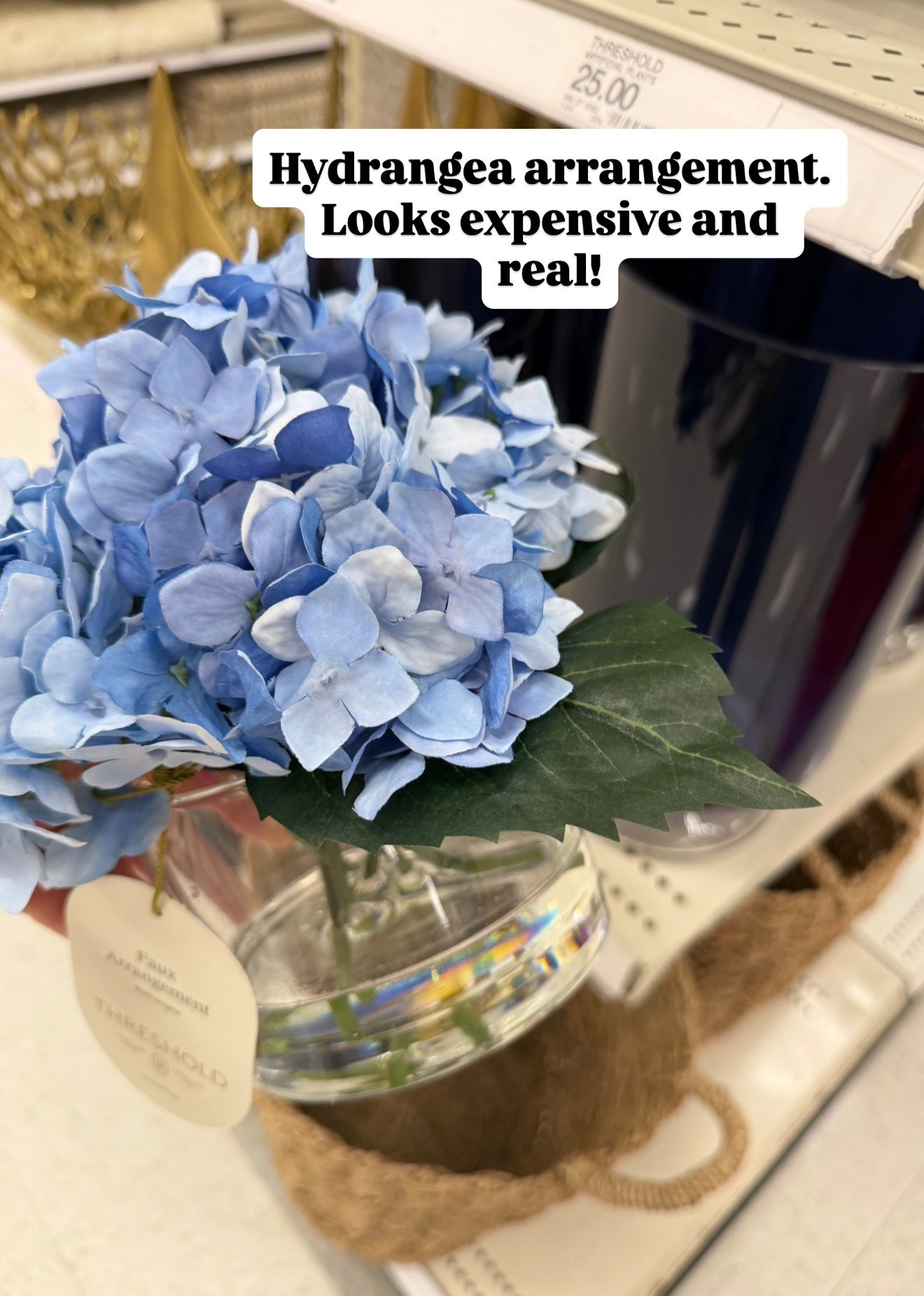 Faux hydrangeas $25

#LTKHome