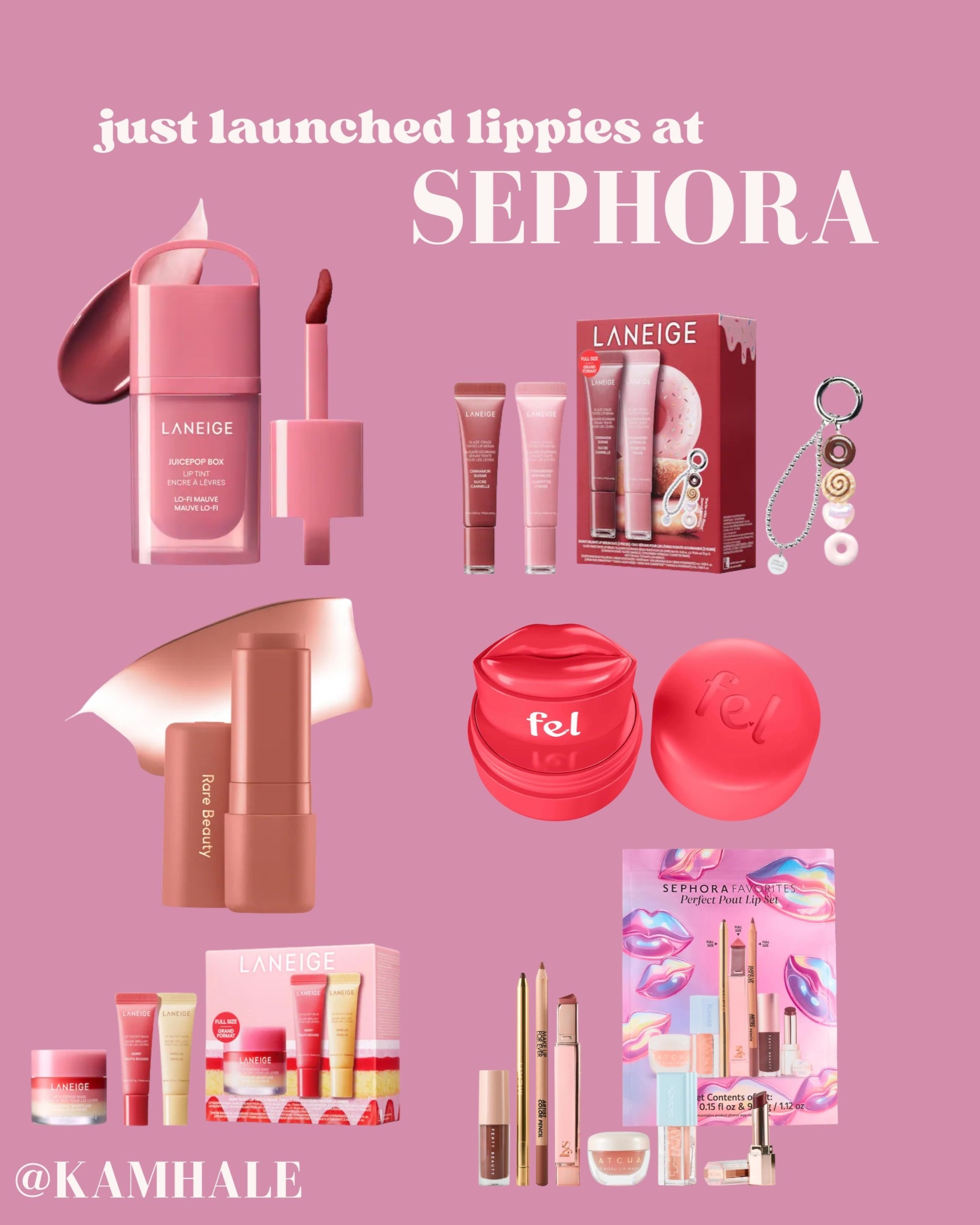 new lip products & sets at sephora! laneige, rare beauty, fel beauty, & sephora favorites 💕

#LTKBeauty #LTKgrwm #LTKValentine