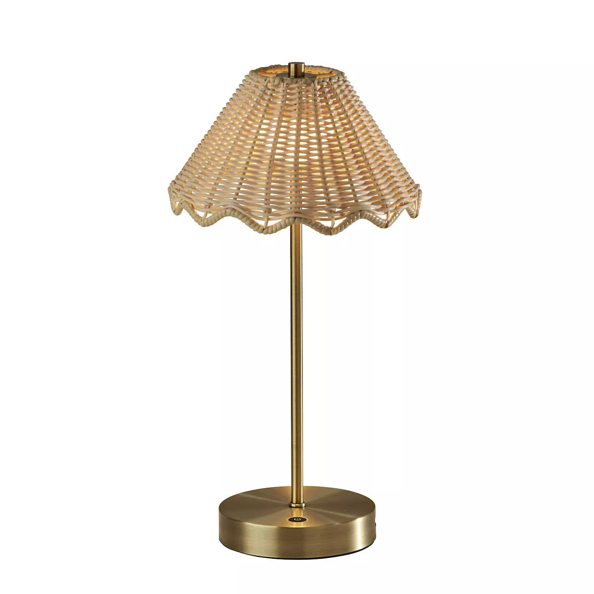 ADESSO Stevie LED Cordless Table Lamp, Antique Brass | Kohl's