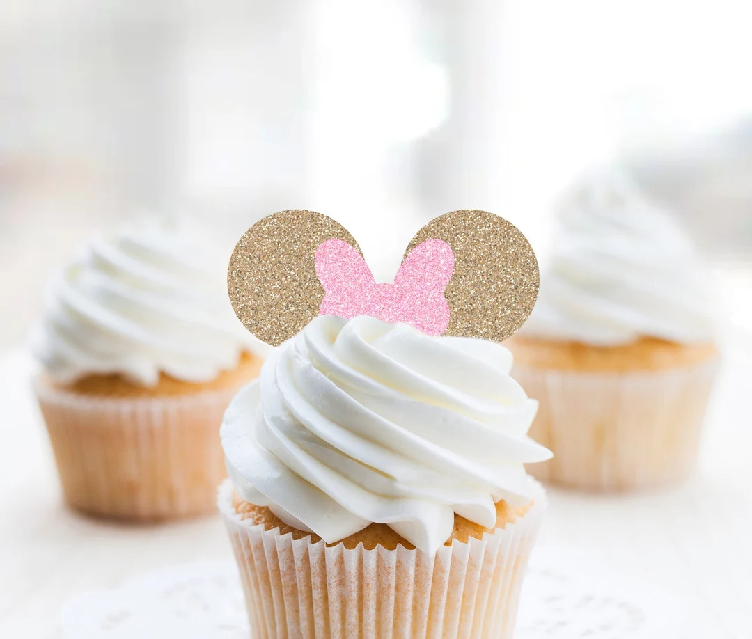 Mouse Ears Cupcake Topper, TWOdles Cupcake Topper, I'm Twodles Cupcake Topper, Girls 2nd Birthday... | Etsy (US)