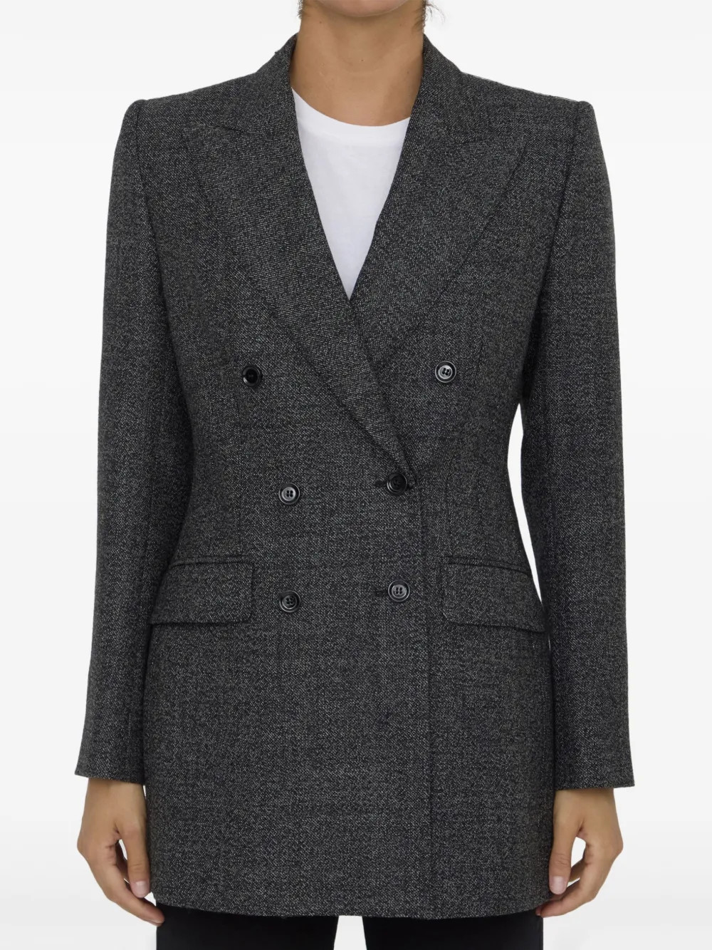 Dolce & Gabbana wool blazer - Grey | Farfetch Global