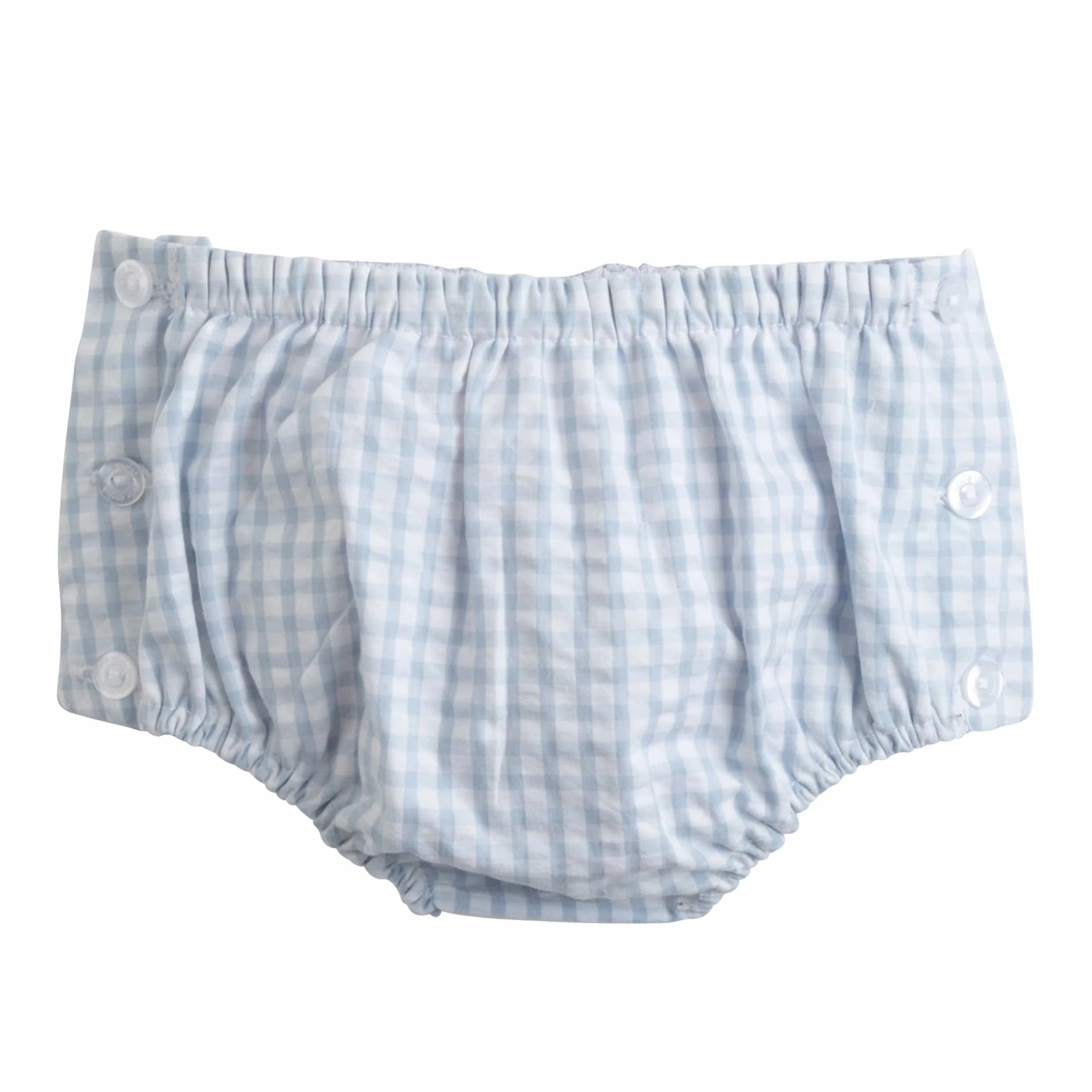 Jam Panty - Light Blue Seersucker Gingham | Little English